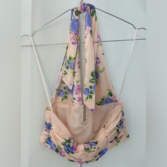 ZARA Floral Halter Top - Picture 4 of 8